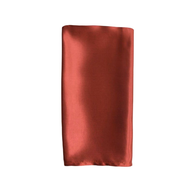 Satin Napkin - Cinnamon Rose