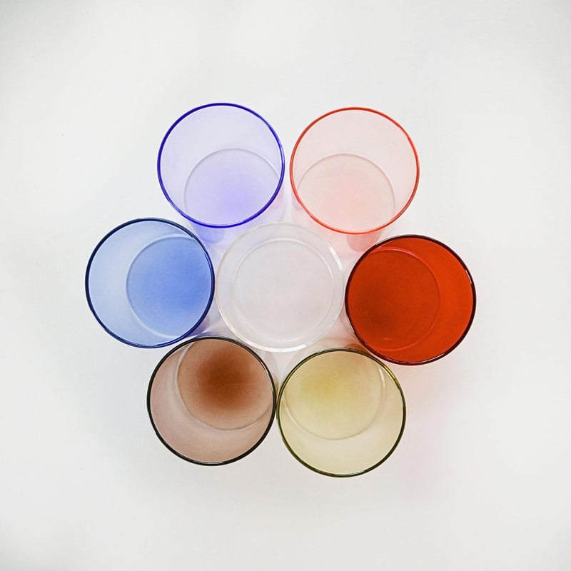 Modern Stemless Glass - Sage