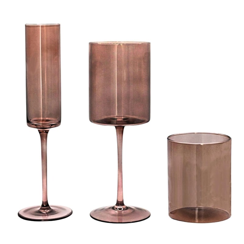 Modern Glassware Set - Ember