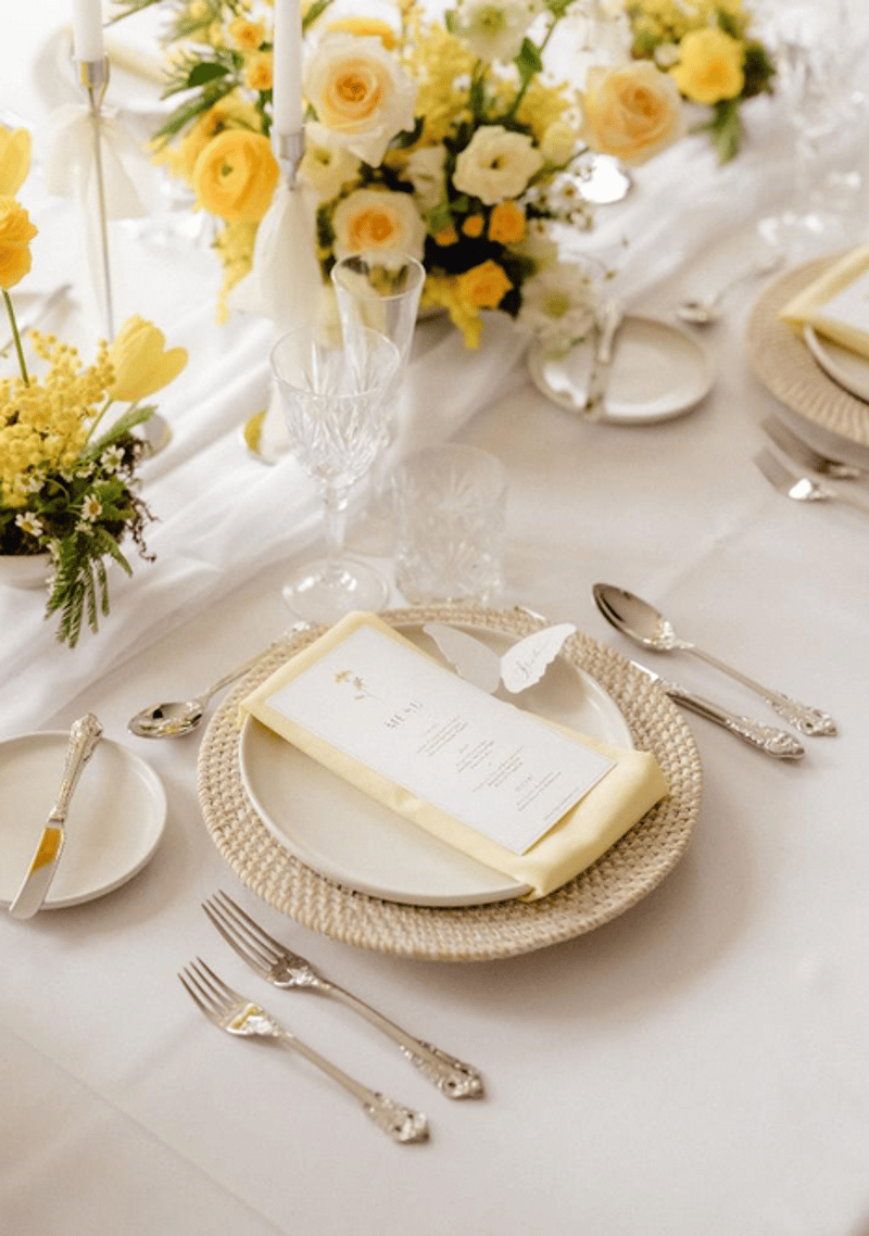 Whitewash Rattan 13" Charger Plate