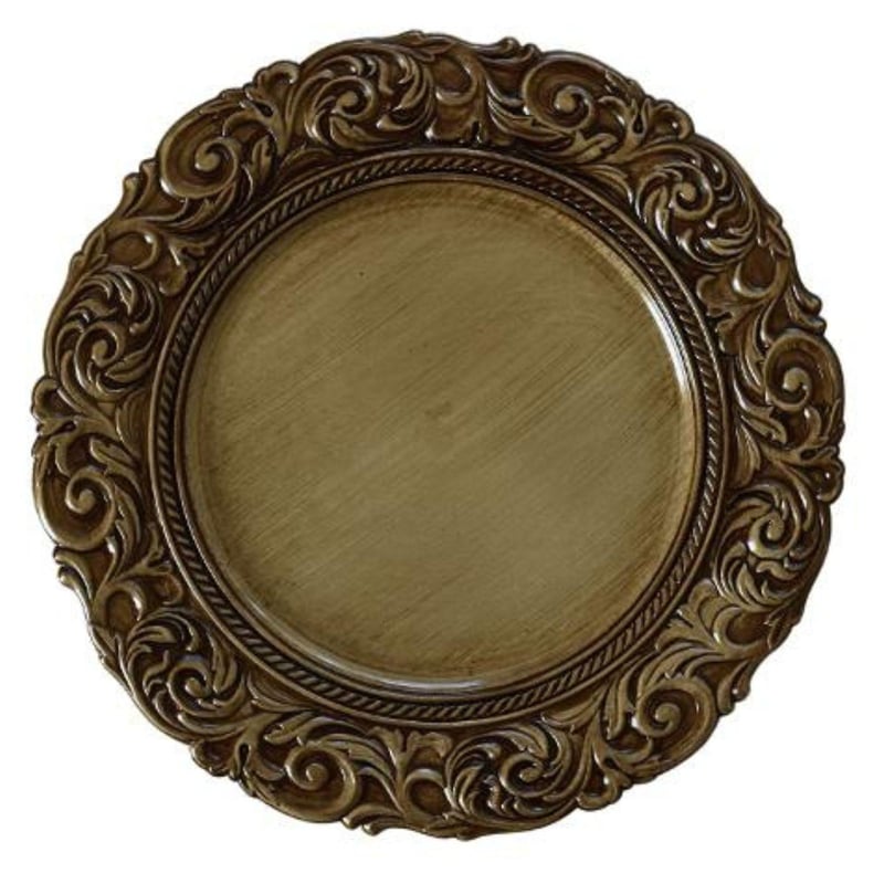 Walnut Aristocrat 12" Charger Plate