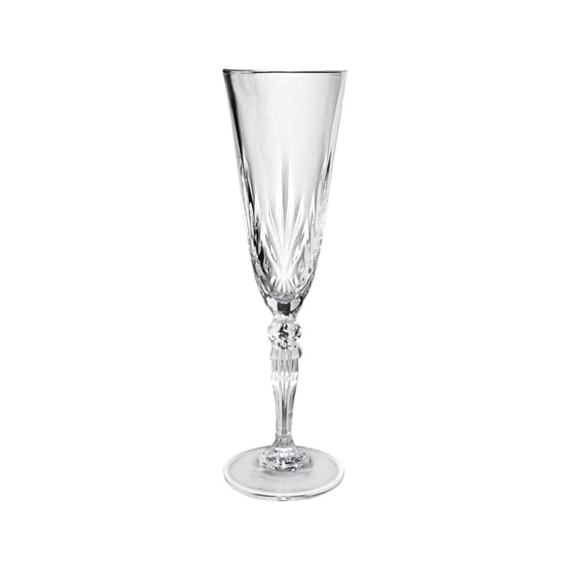 Margaret Crystal Flute Glass