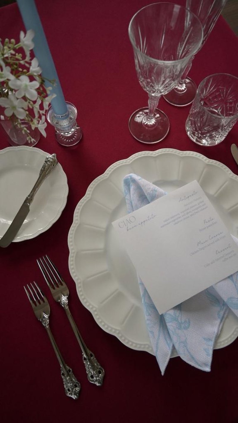 Amelia 13" Charger - Fine Bone China