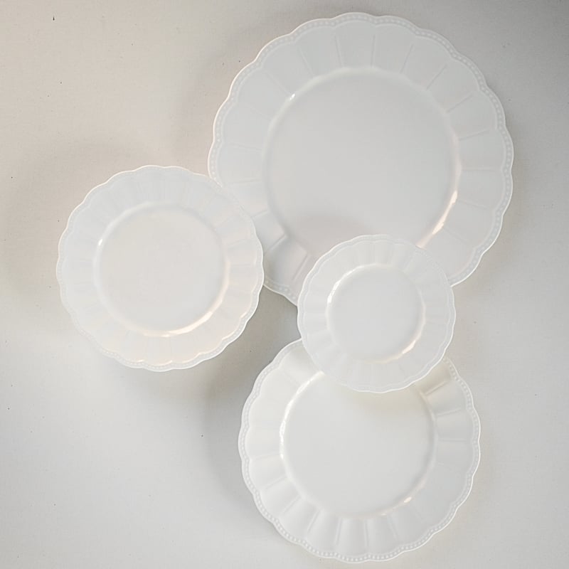 Amelia 13" Charger - Fine Bone China