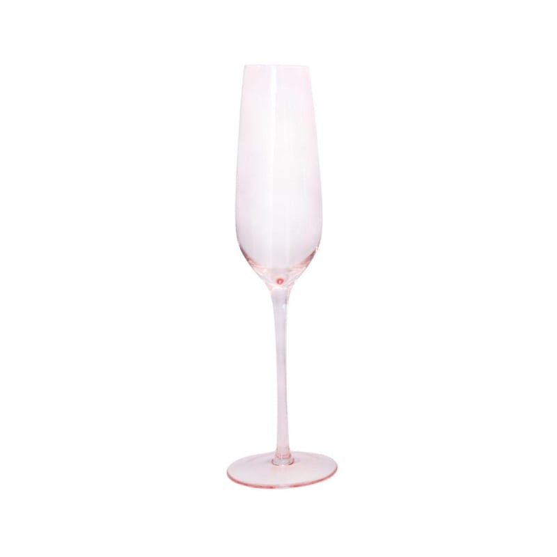Chloe Champagne Flute - Pink
