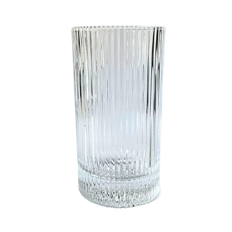 14 oz Ribbed Highball Glass