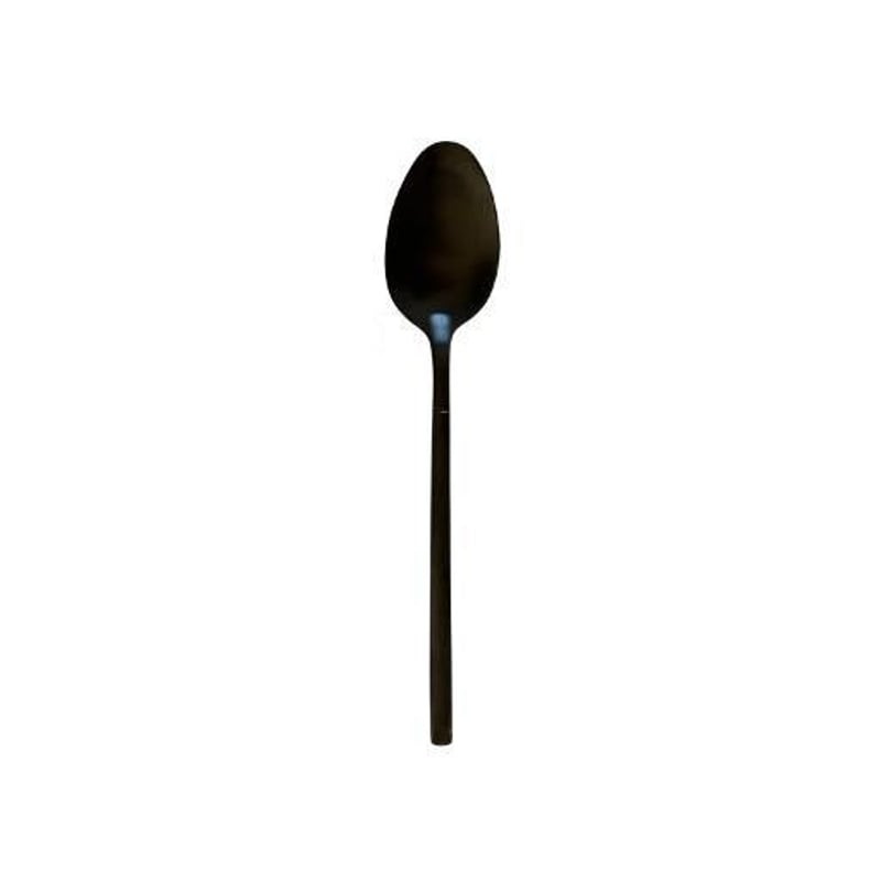 Brooklyn Brushed Black Soup Spoon