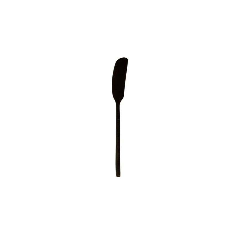 Brooklyn Brushed Black Butter Knife