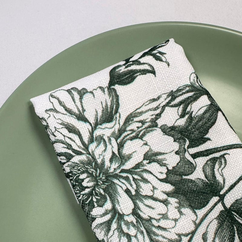 Garden Woven Napkin - Forest