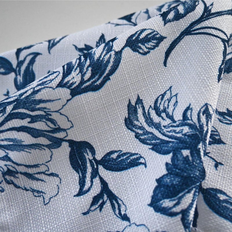 Garden Woven Napkin - Navy