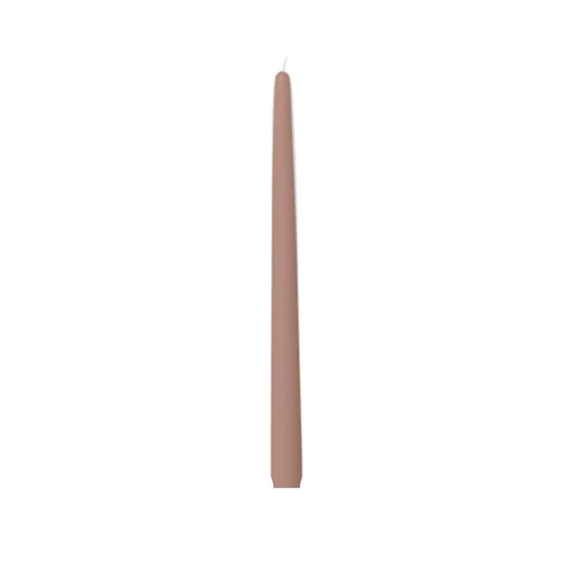 12" Taper Candle - Mocha