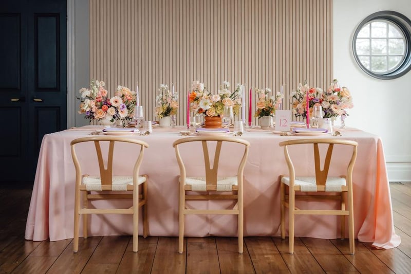 Blush Poly Linen Collection
