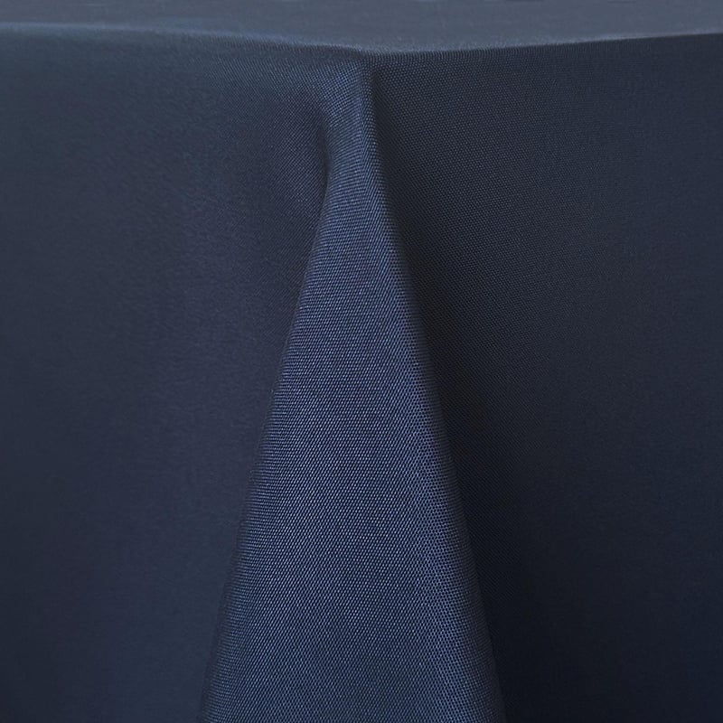 Navy Poly Linen Collection