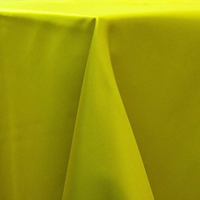 Chartreuse Matte Satin Linen Collection