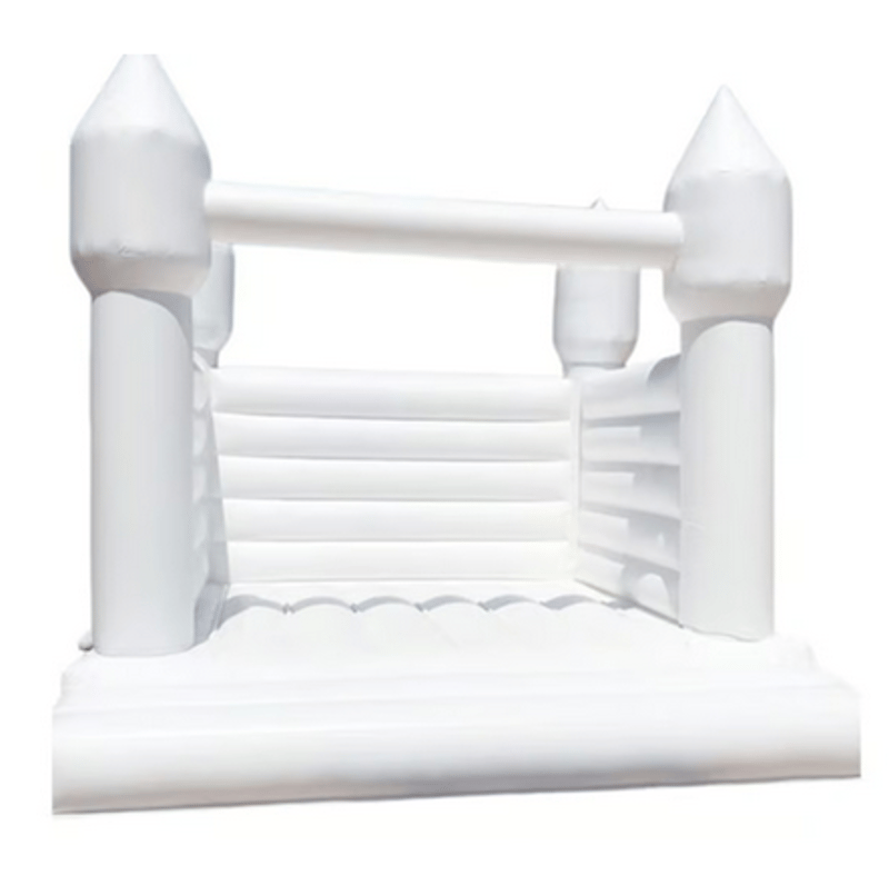 White Luxe Bouncy Castle