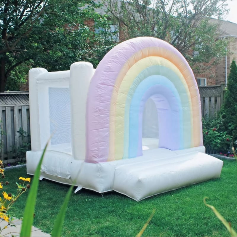 Dream Rainbow Bouncy Castle