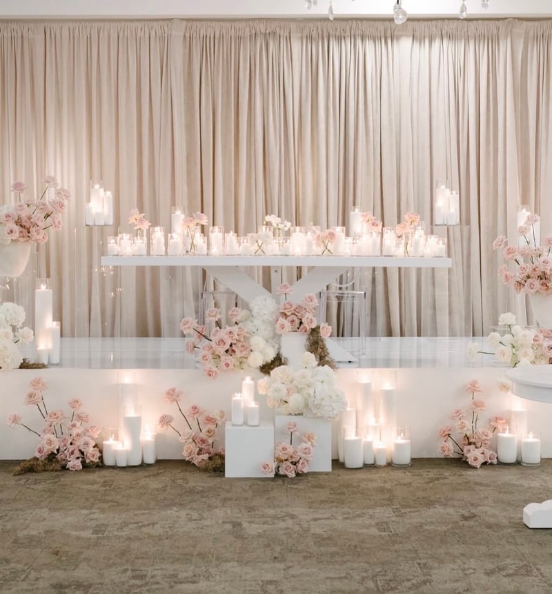 Elegant Glow: 30pc Candleware Package