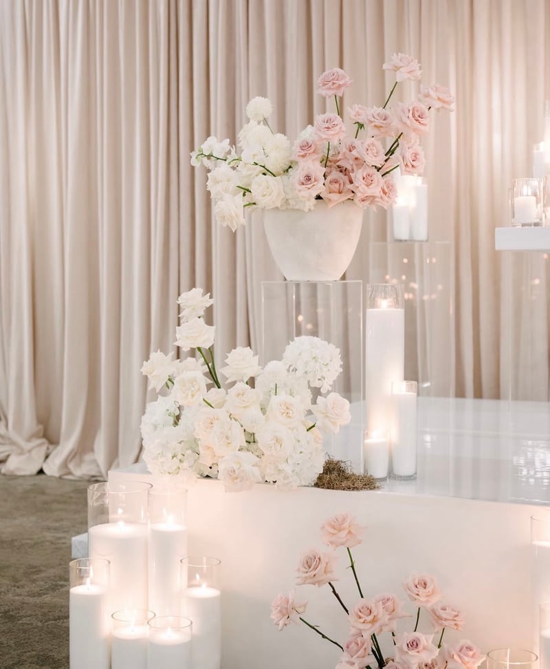 Elegant Glow: 30pc Candleware Package