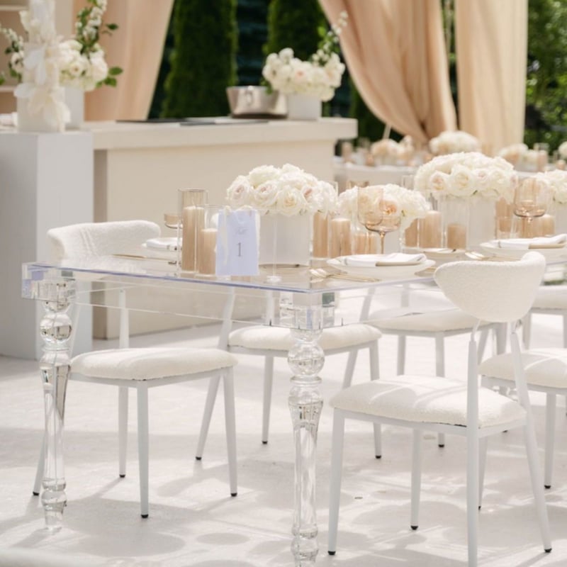 Tivoli Chair – White & Ivory