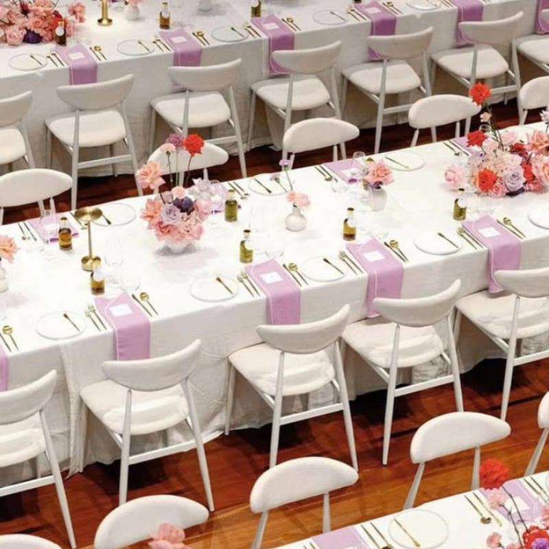 Tivoli Chair – White & Ivory