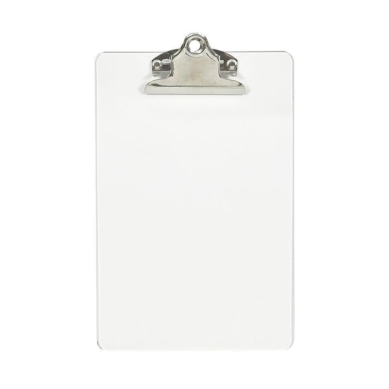 Acrylic Mini-Clipboard
