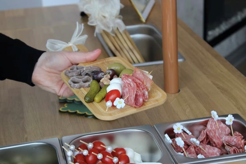 Mobile Charcuterie Cart Experience