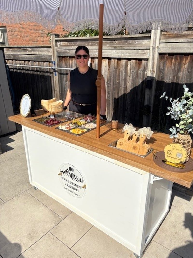 Mobile Charcuterie Cart Experience