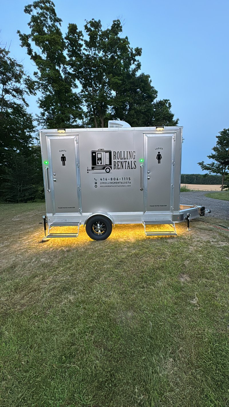Two Station Restroom Luxury Trailer