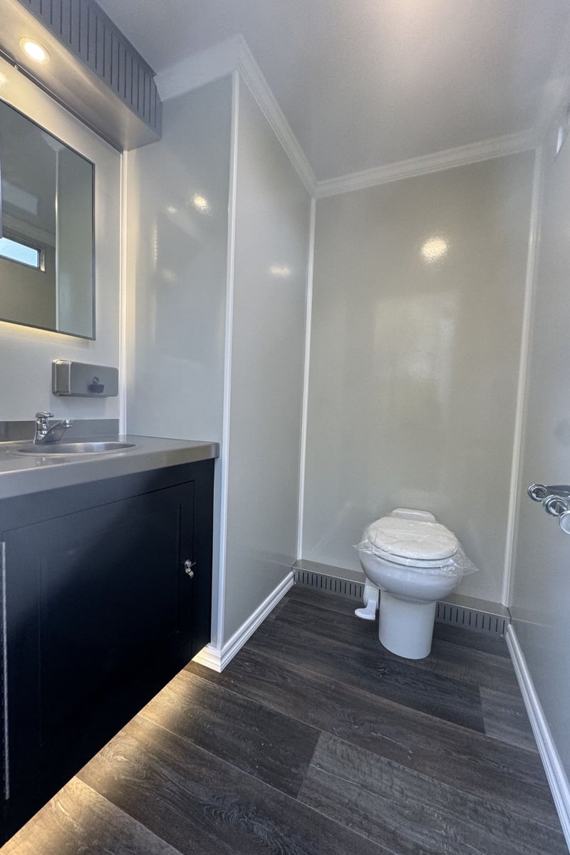 Two Station Restroom Luxury Trailer