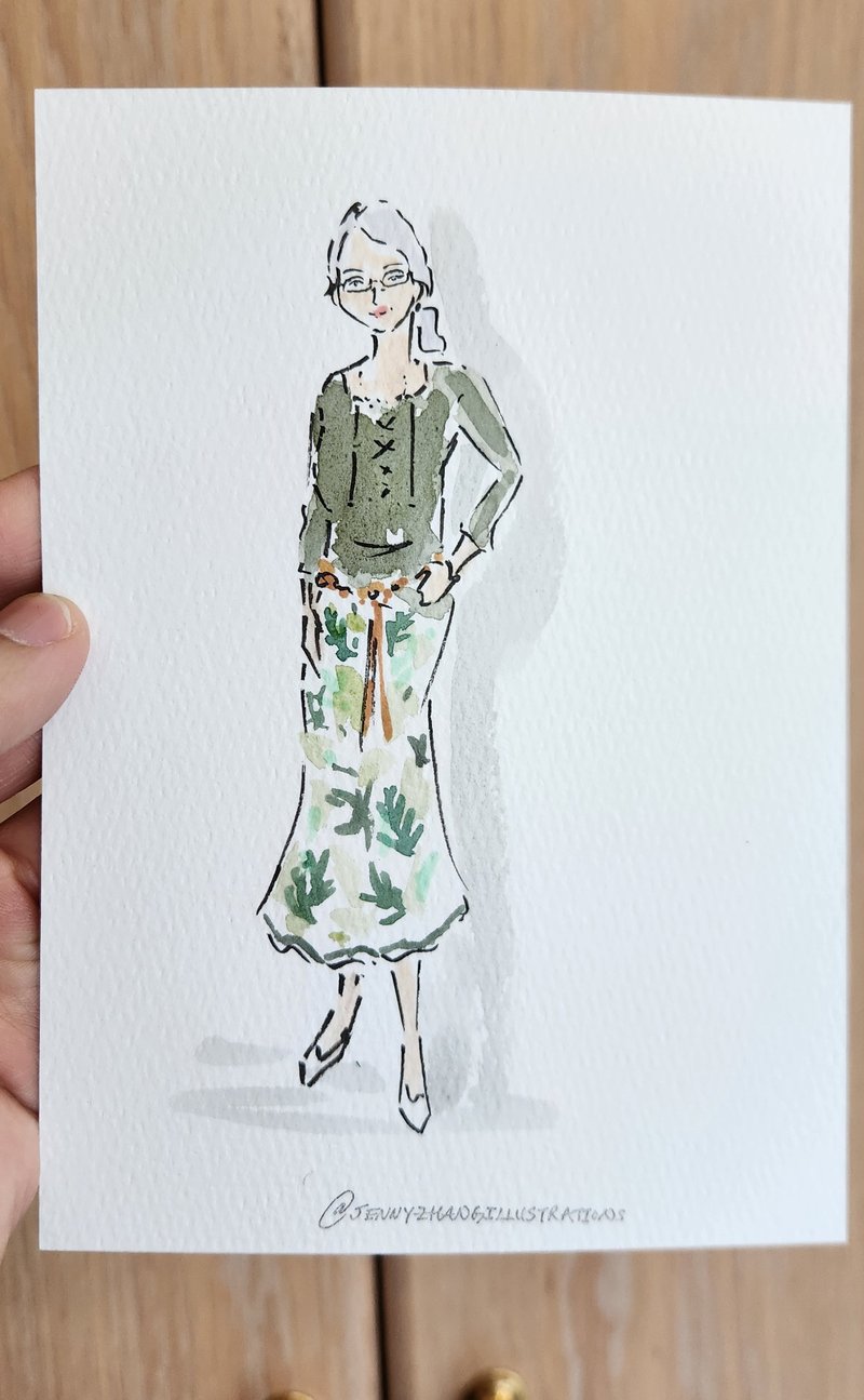 Live Watercolour Illustrations (Guest Sketches) - 3hr