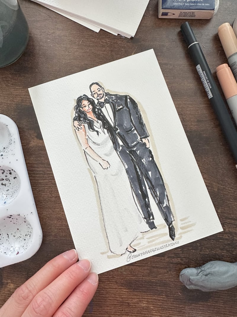 Live Watercolour Illustrations (Guest Sketches) - 3hr