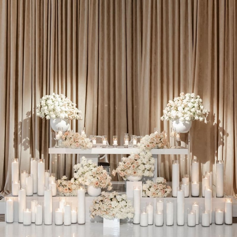 Grand Radiance: 50pc Candleware Package