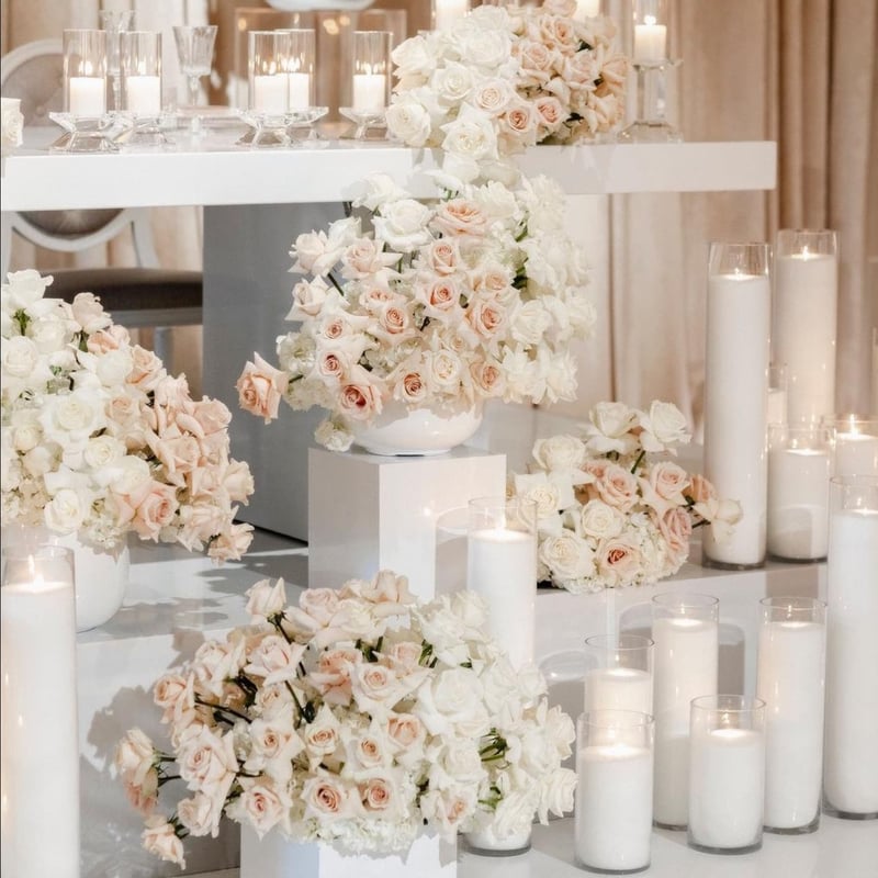 Grand Radiance: 50pc Candleware Package