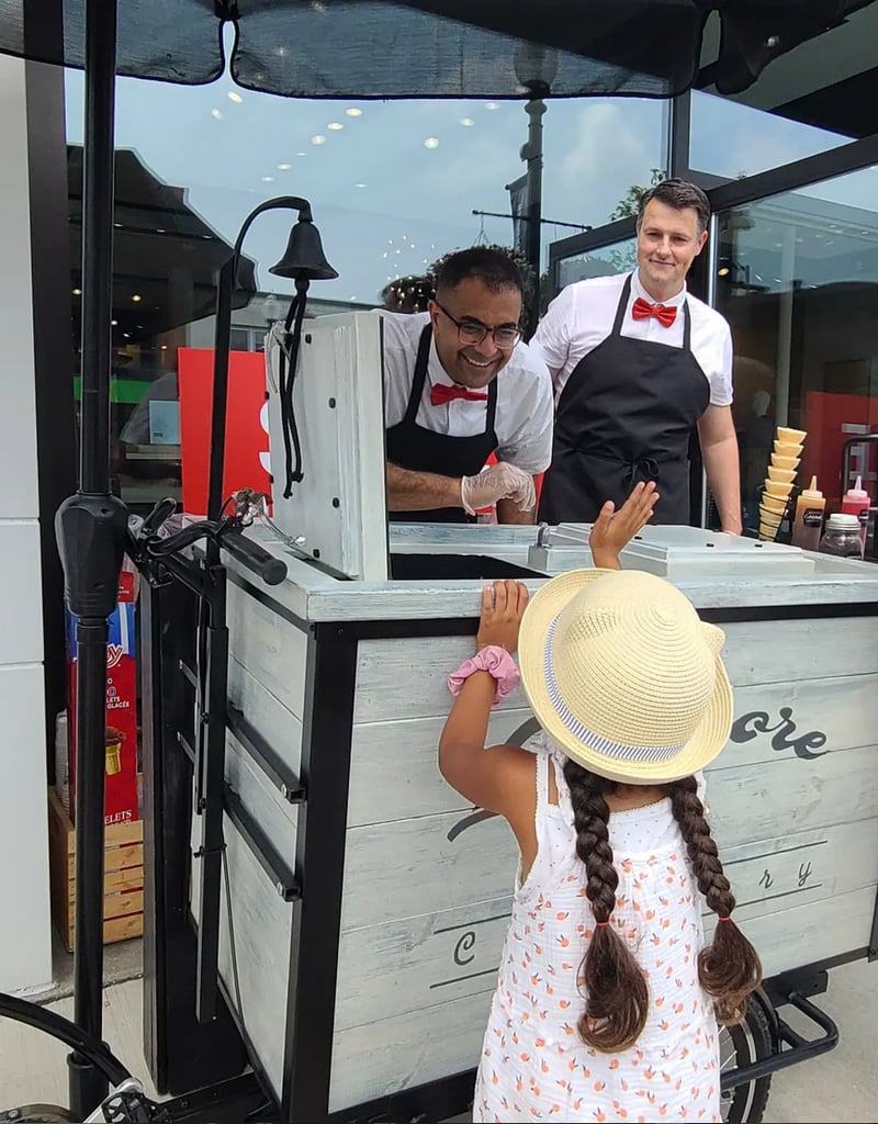 Mobile Ice Cream Cart Experience