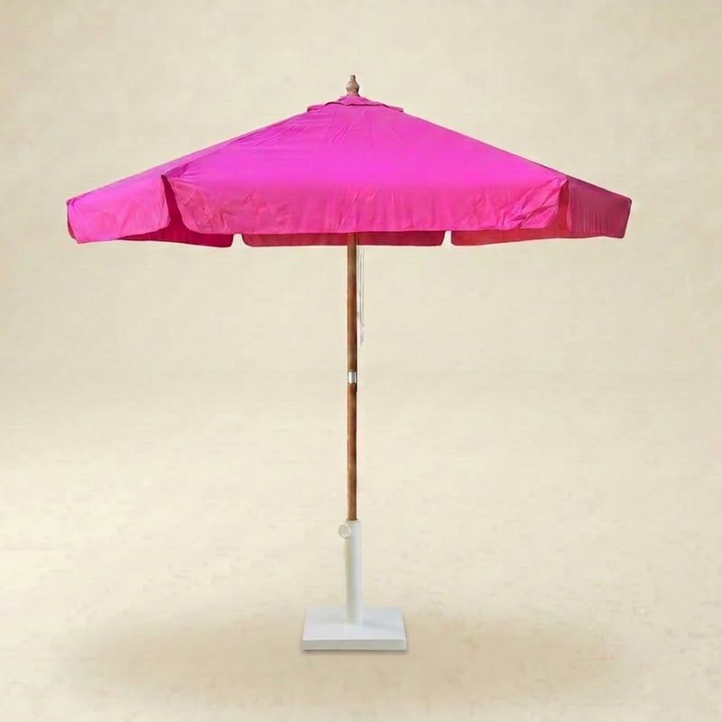 Pink Raspberry Market Umbrella