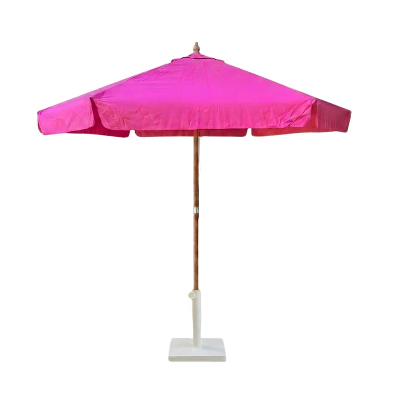 Pink Raspberry Market Umbrella