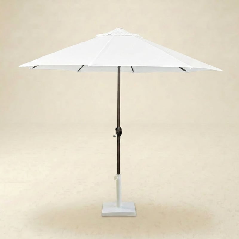 California White Market Umbrella