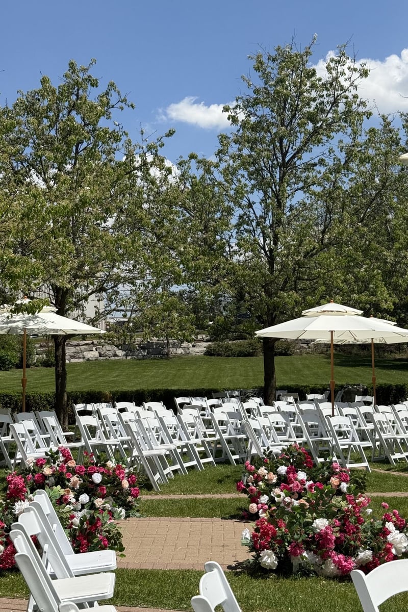 Double Vented Market Umbrella