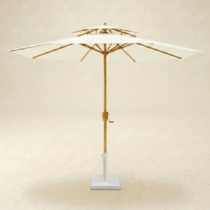 Double Vented Market Umbrella