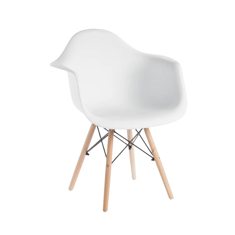 Eiffel Bucket Chair – White