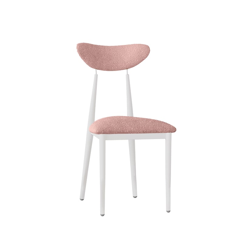 Tivoli Chair – White & Blush