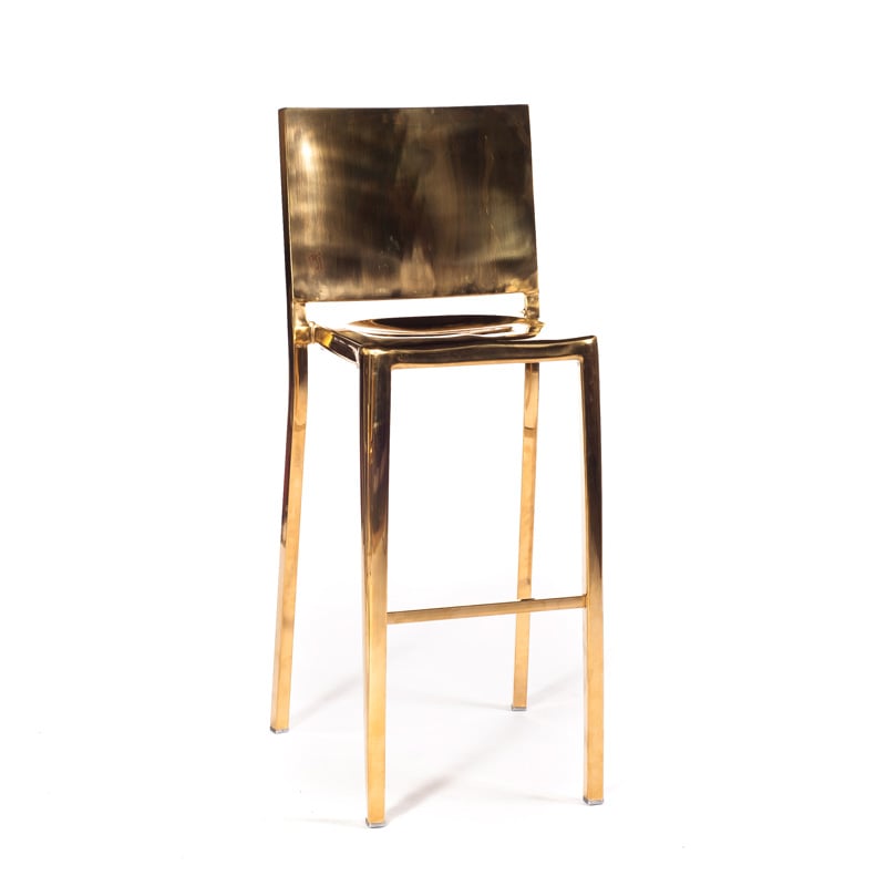 Bristol Stool – Gold