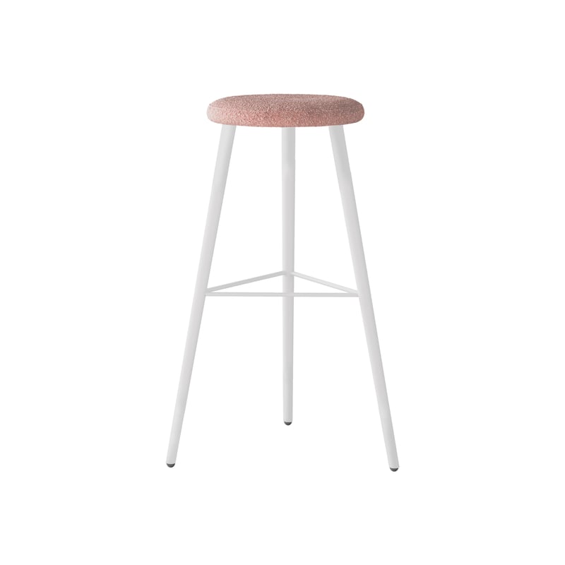 Tivoli Stool – White & Blush