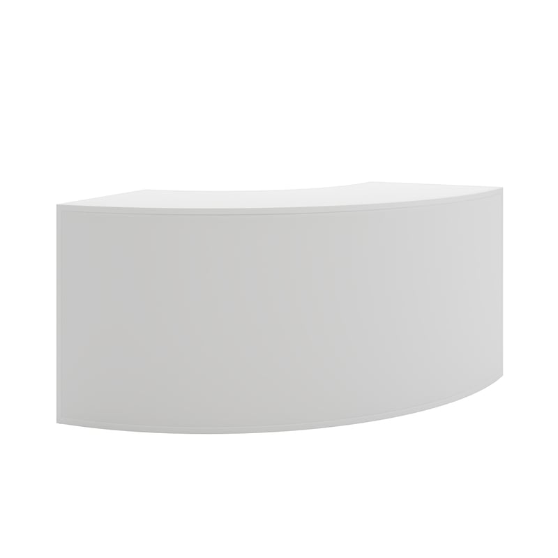 Avenue 1/4 Round Bar - All White