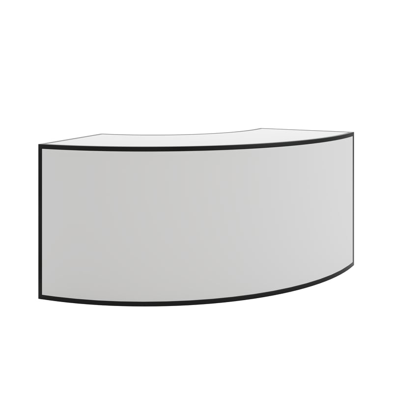 Avenue 1/4 Round Bar - Black & White