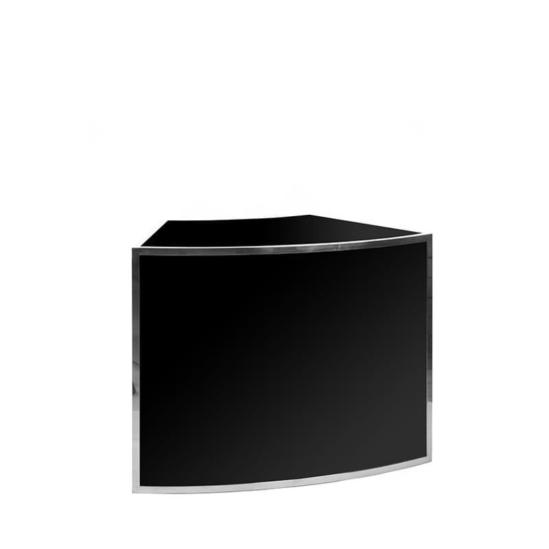 Avenue 1/8 Round Bar - Silver & Black