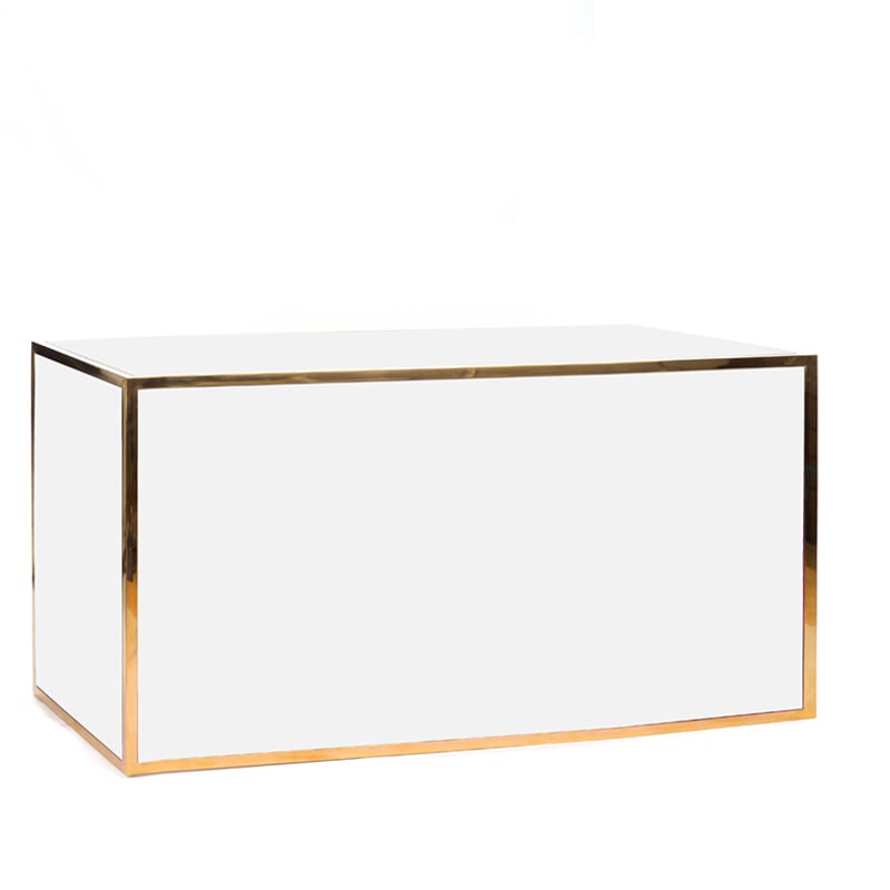 Avenue 6' Bar - Gold & White