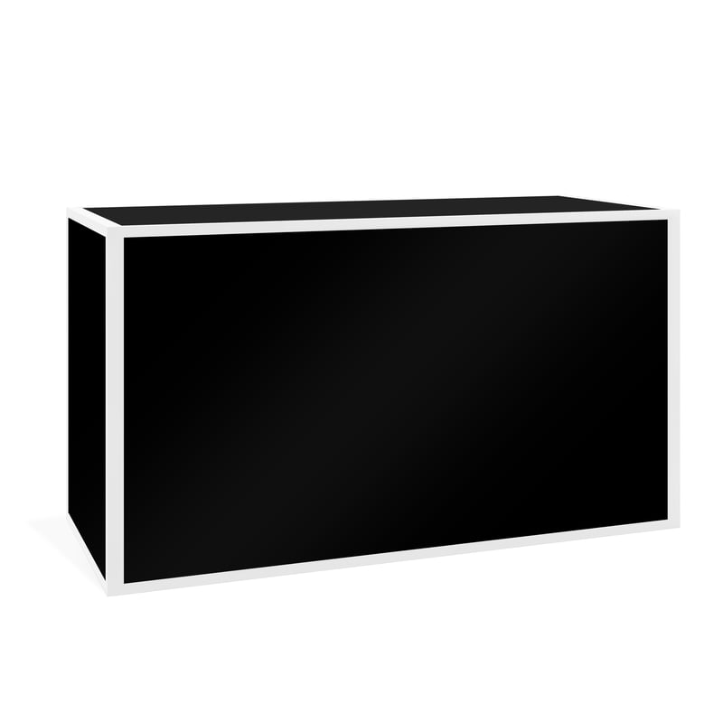 Avenue 6' Bar - White & Black