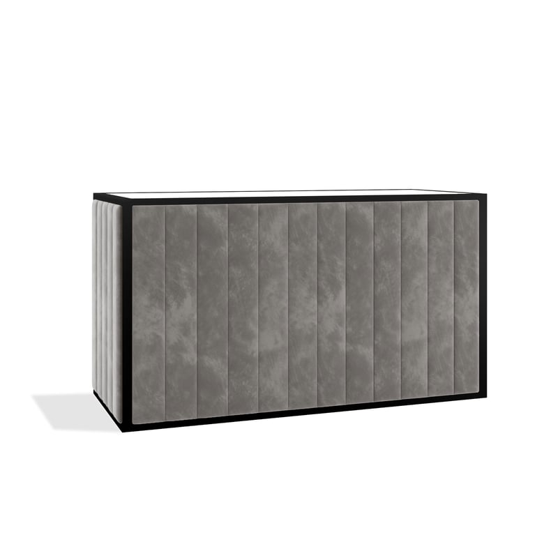 Kincaid 6' Velvet Bar - Black & Graphite