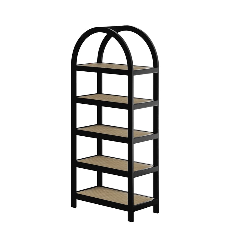 Chandler Bar Back - Black and Cane